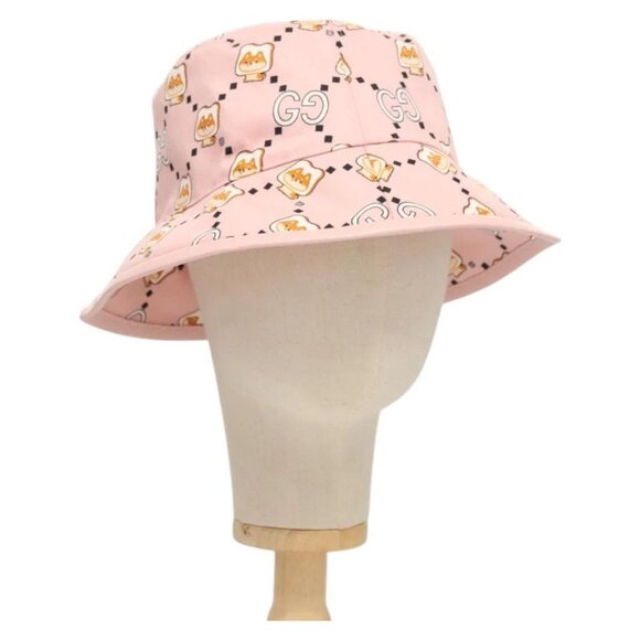 GUCCI Cap Canvas S Pink - Picture 1 of 14